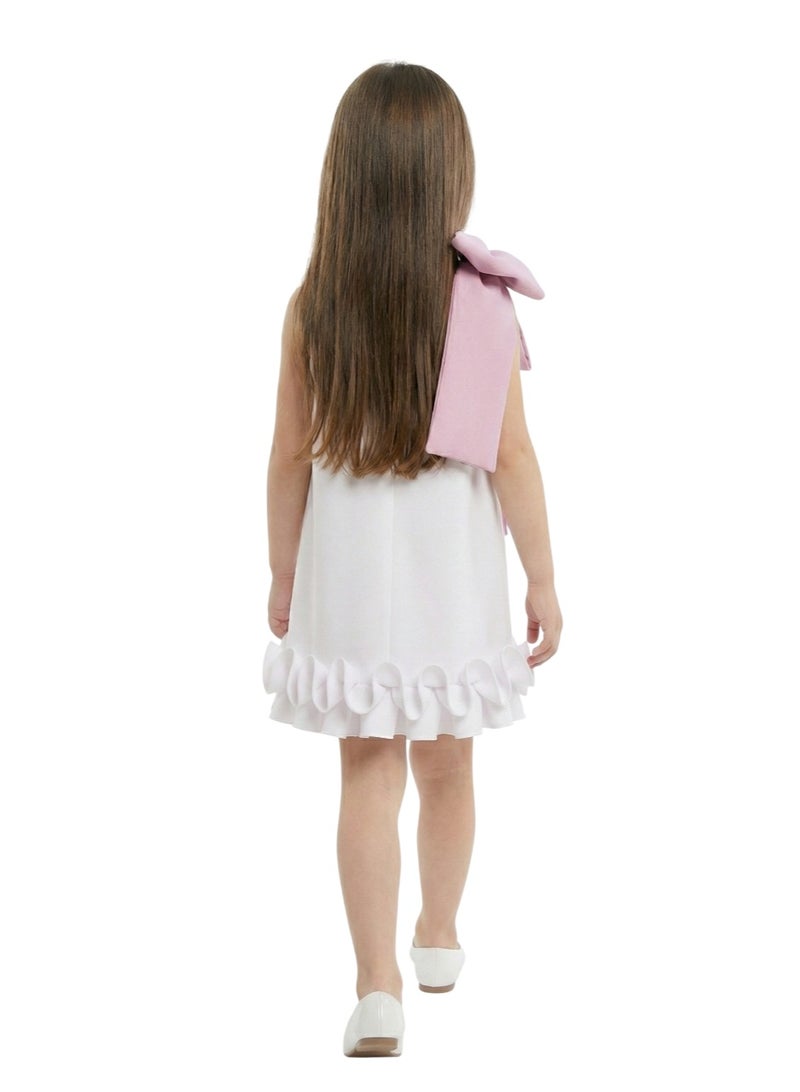 بيداني Royal White Dress - Image 4